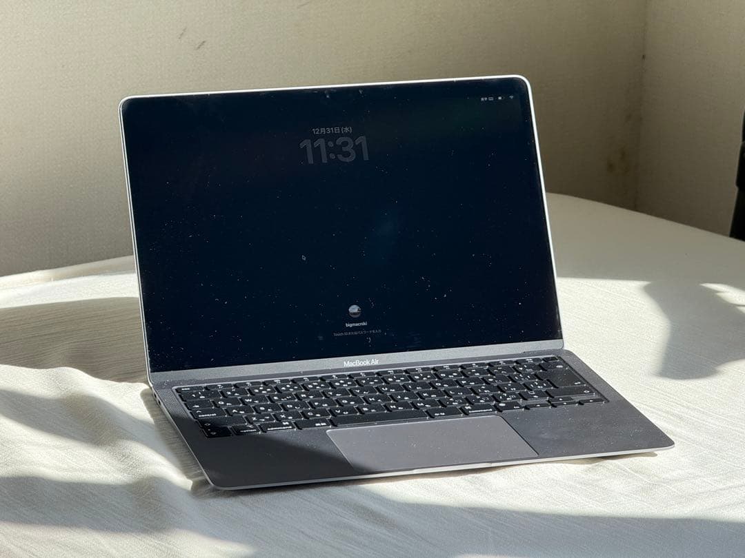 MacBook本体 Apple MacBook air M1 ram 8gb ssd 256gb