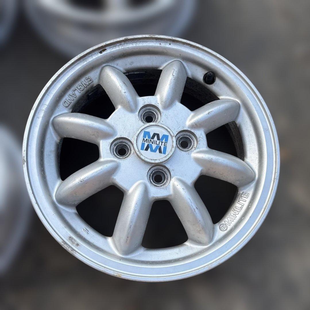 MINILITE 14インチ ホイール 中古品4本セット