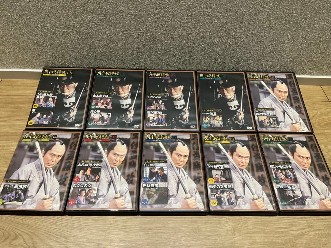 鬼平犯科帳 DVD ディアゴスティーニ 1〜75巻セット