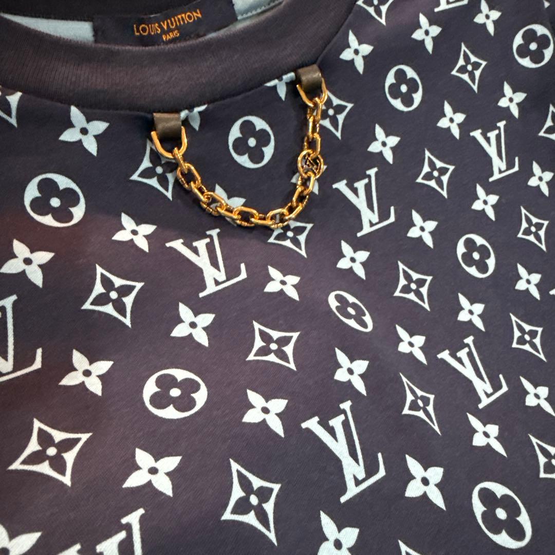 Louis Vuitton ロゴプリント Tシャツ　百貨店購入