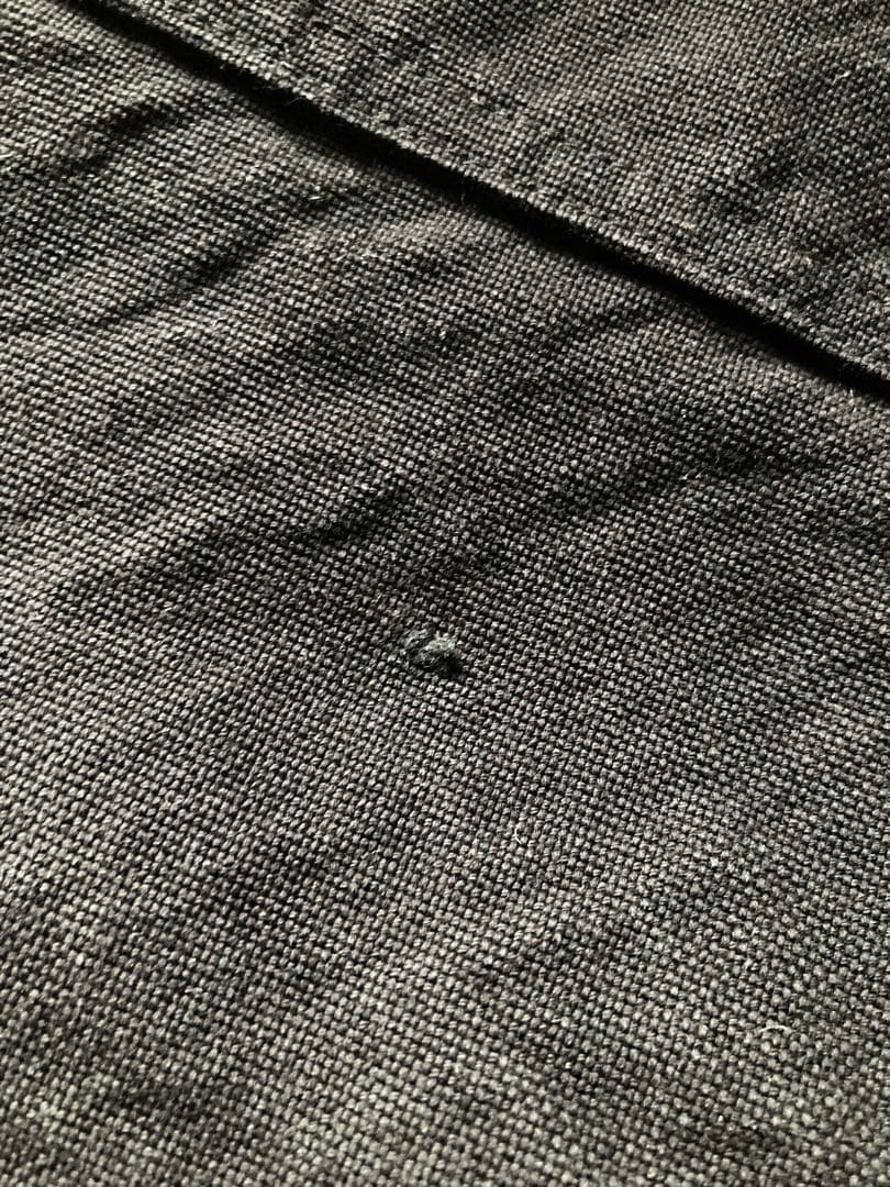 COMOLI コットンダック ペインターパンツ 黒 25SS