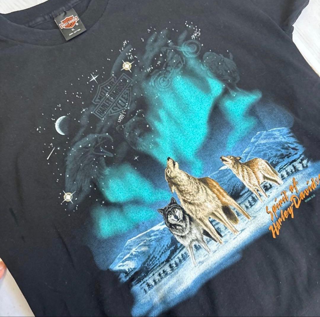 ④【ほぼデッドストック！】Harley-Davidson 90s Tシャツ