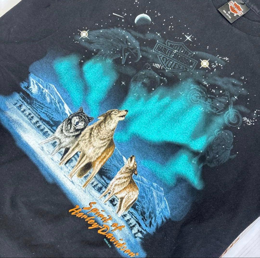 ④【ほぼデッドストック！】Harley-Davidson 90s Tシャツ