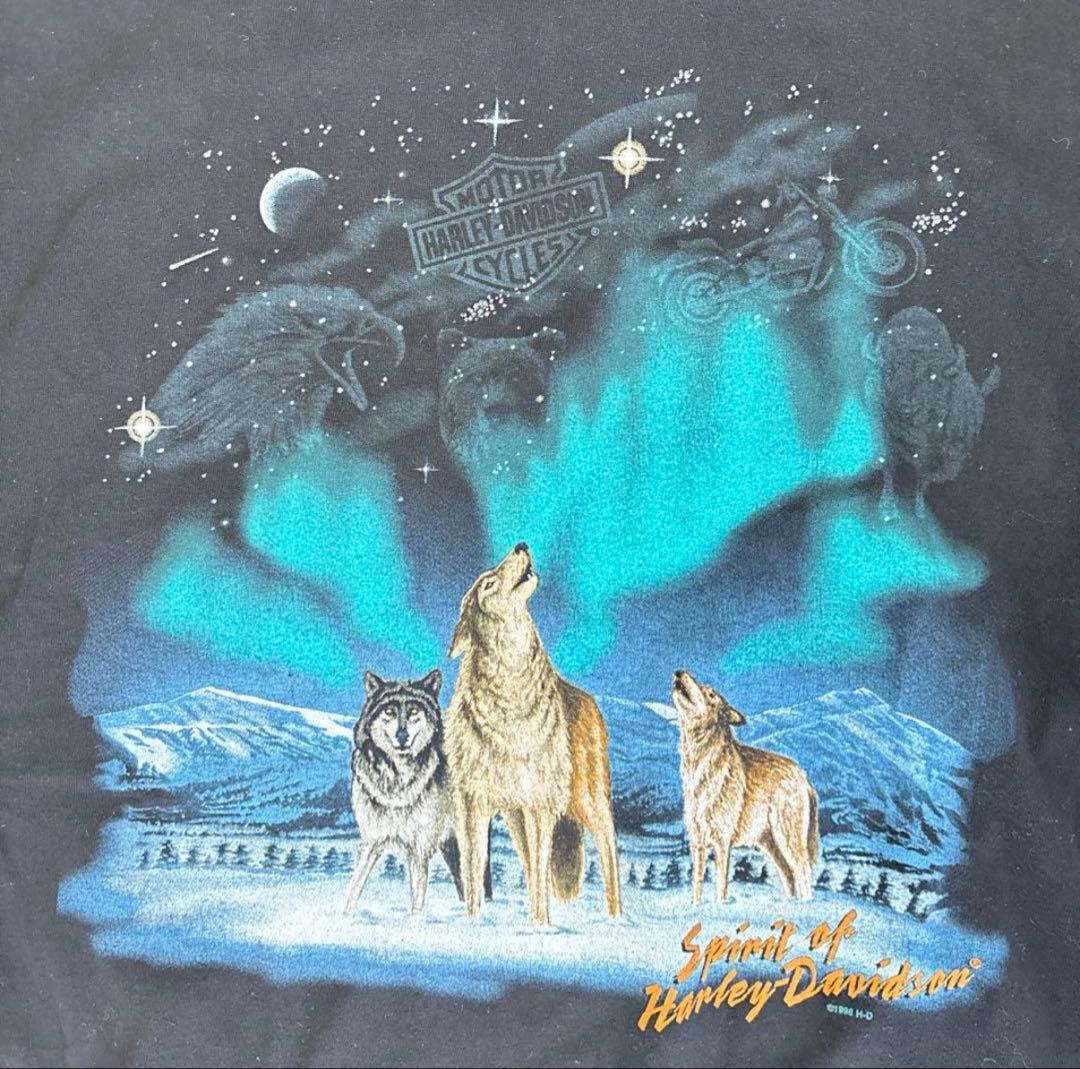 ④【ほぼデッドストック！】Harley-Davidson 90s Tシャツ