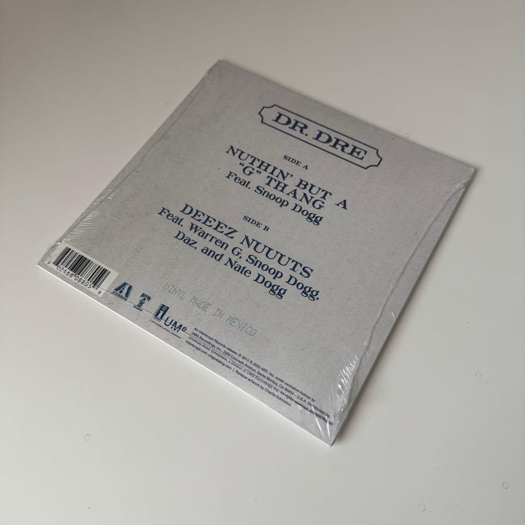 Dr. Dre “Nuthin’ But A G Thang” 7inch