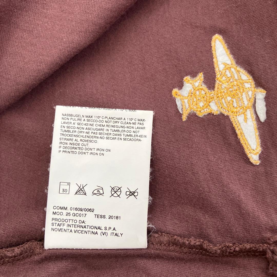 Vivienne Westwood Manバーガンディ Tシャツ サイズS 美品