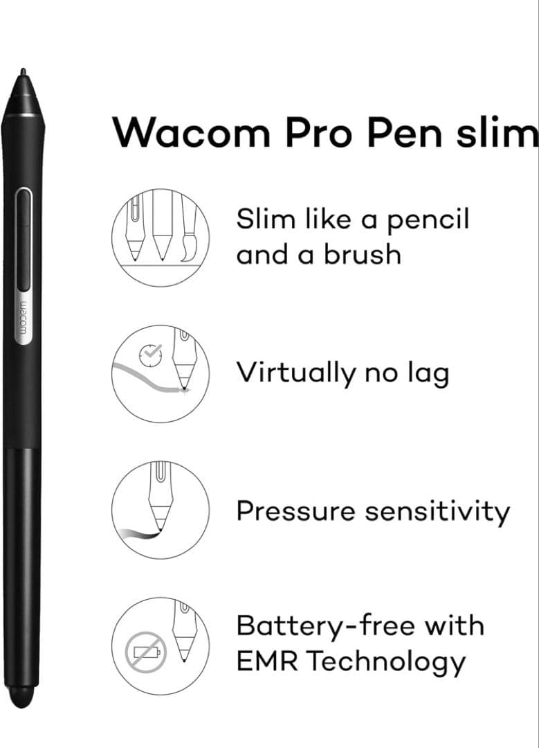 【新品•未開封】Wacom Pro Pen slim （KP301E00DZ）