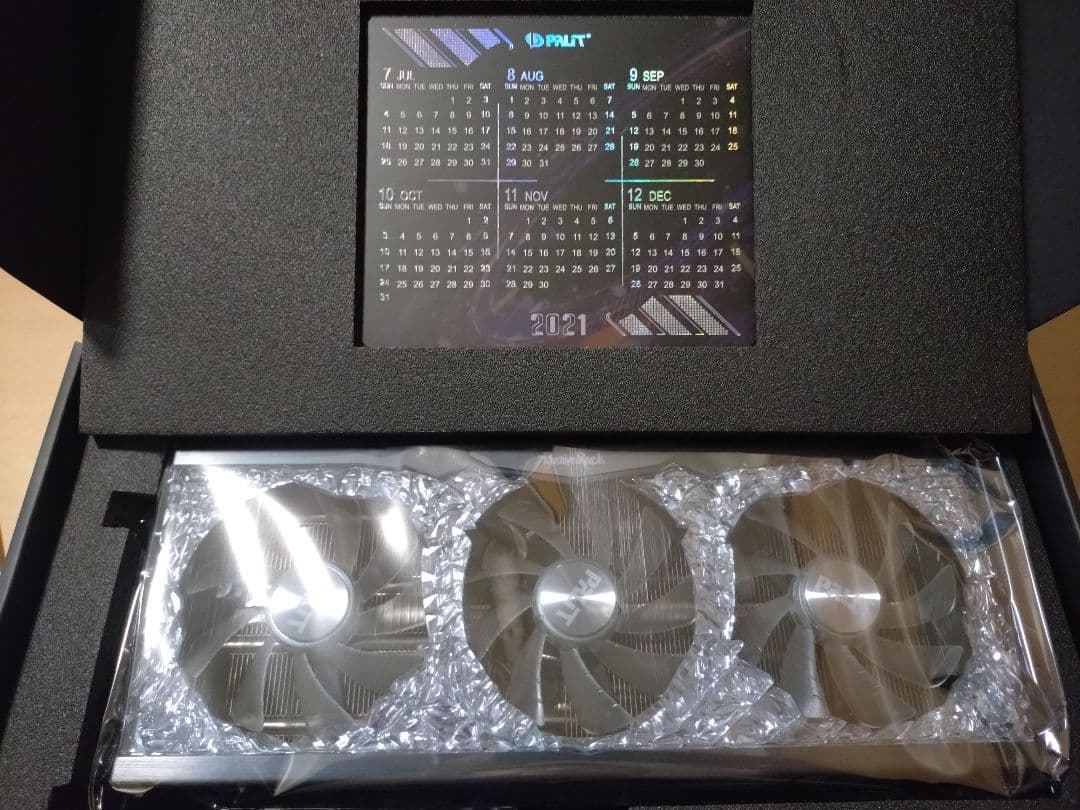 グラフィックボード・グラボ・ビデオカード Palit GeForce RTX 3070 Ti GameRock 8GB
