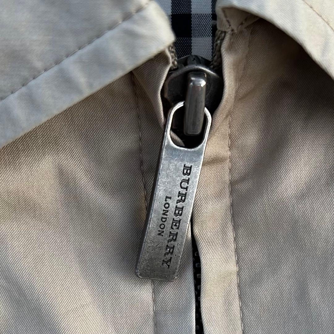 BURBERRY LONDON スウィングトップ ブルゾン バーバリー ベージュ