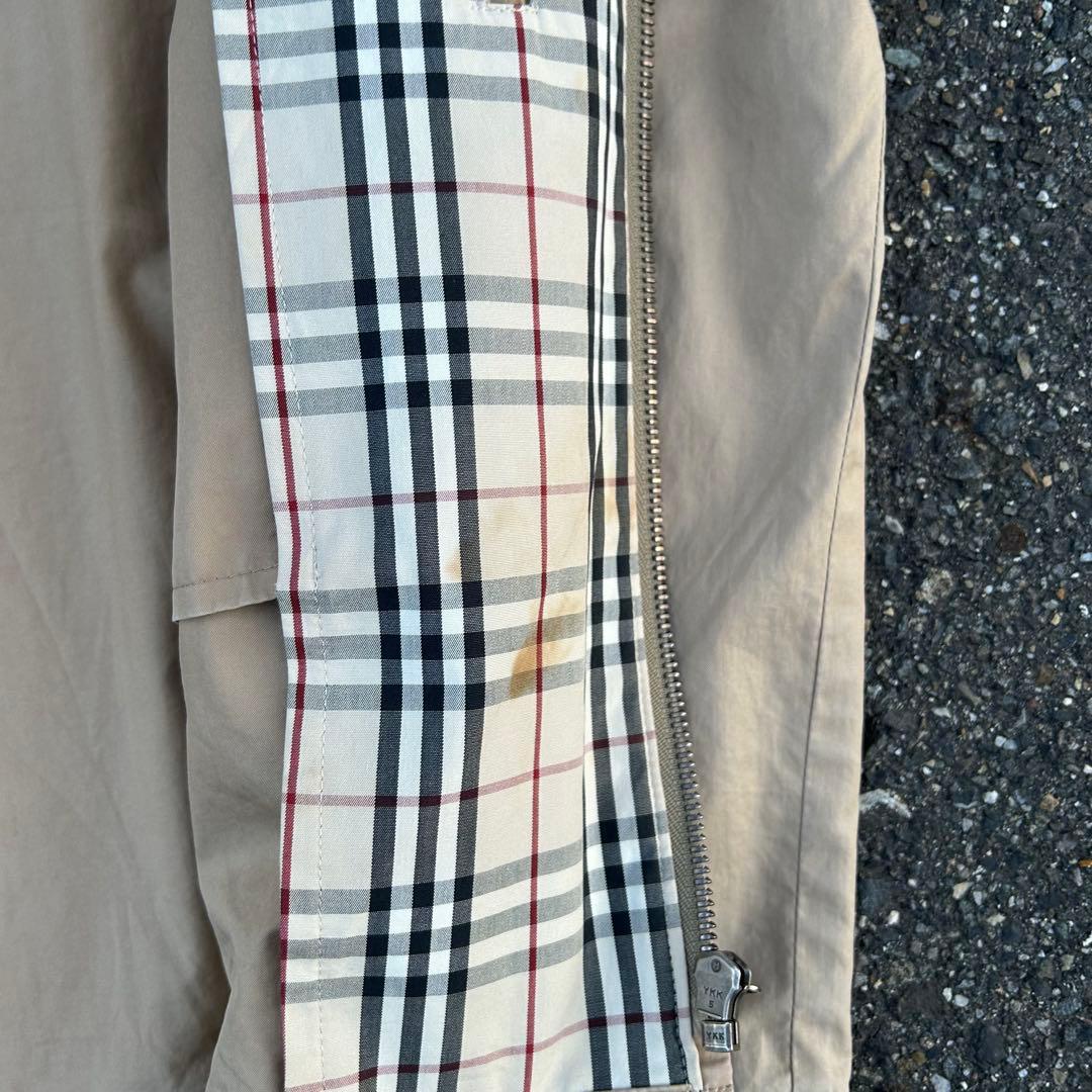 BURBERRY LONDON スウィングトップ ブルゾン バーバリー ベージュ