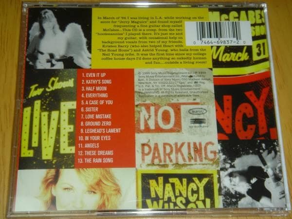 HEART/ハート/NANCY WILSON/ナンシーウィルソン/LIVE'96