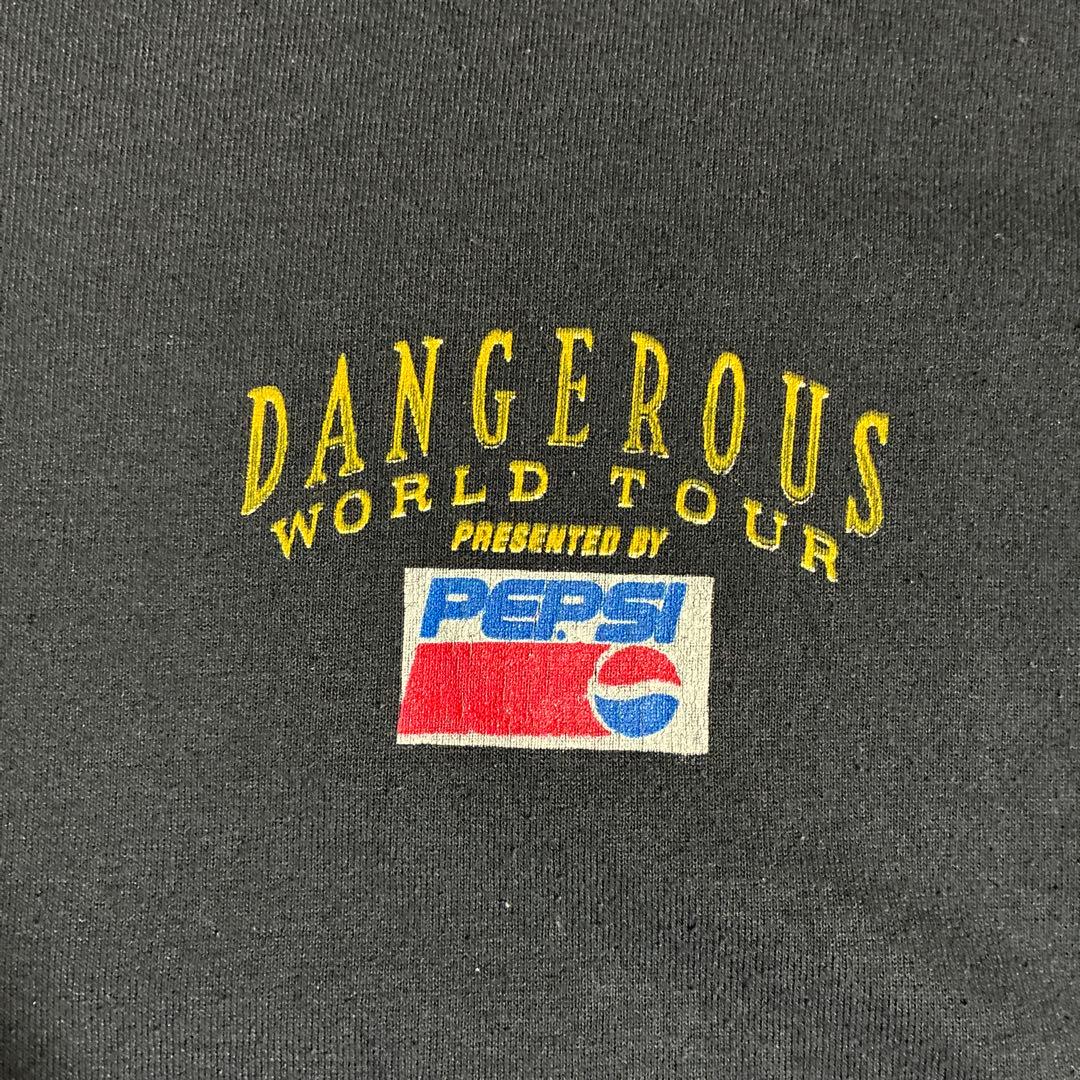 トップス 90s MICHAEL JACKSON DANGEROUS WORLD TOUR
