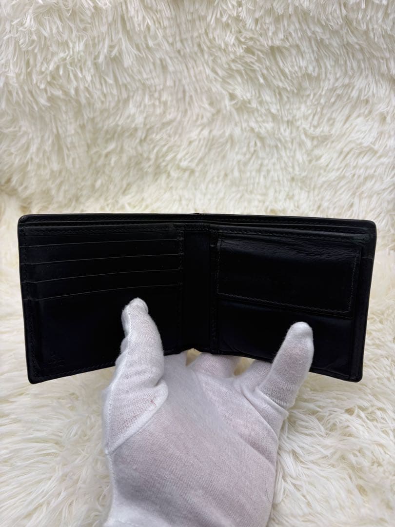 【✨美品✨】グッチ 二つ折り財布 キングスネーク GGスプリーム ベージュ