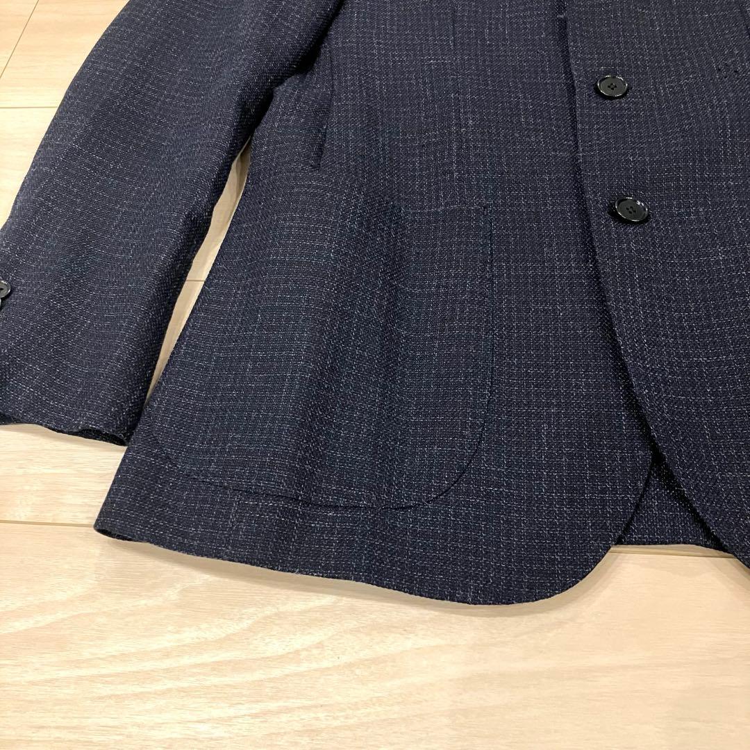 極美品✨SOVEREIGN ソブリン テーラードジャケット 麻 アンコン 現行