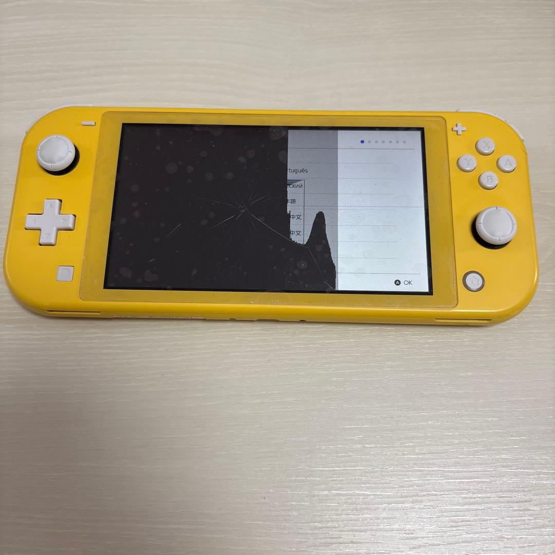 【ジャンク品‼️】Nintendo Switch Lite イエロー 256GB付