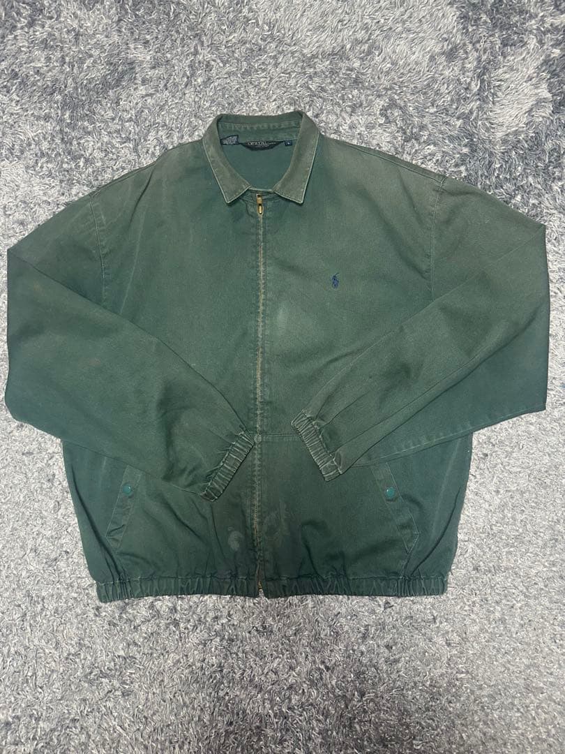 [希少] Ralph Lauren スイングトップグリーン90s USA製