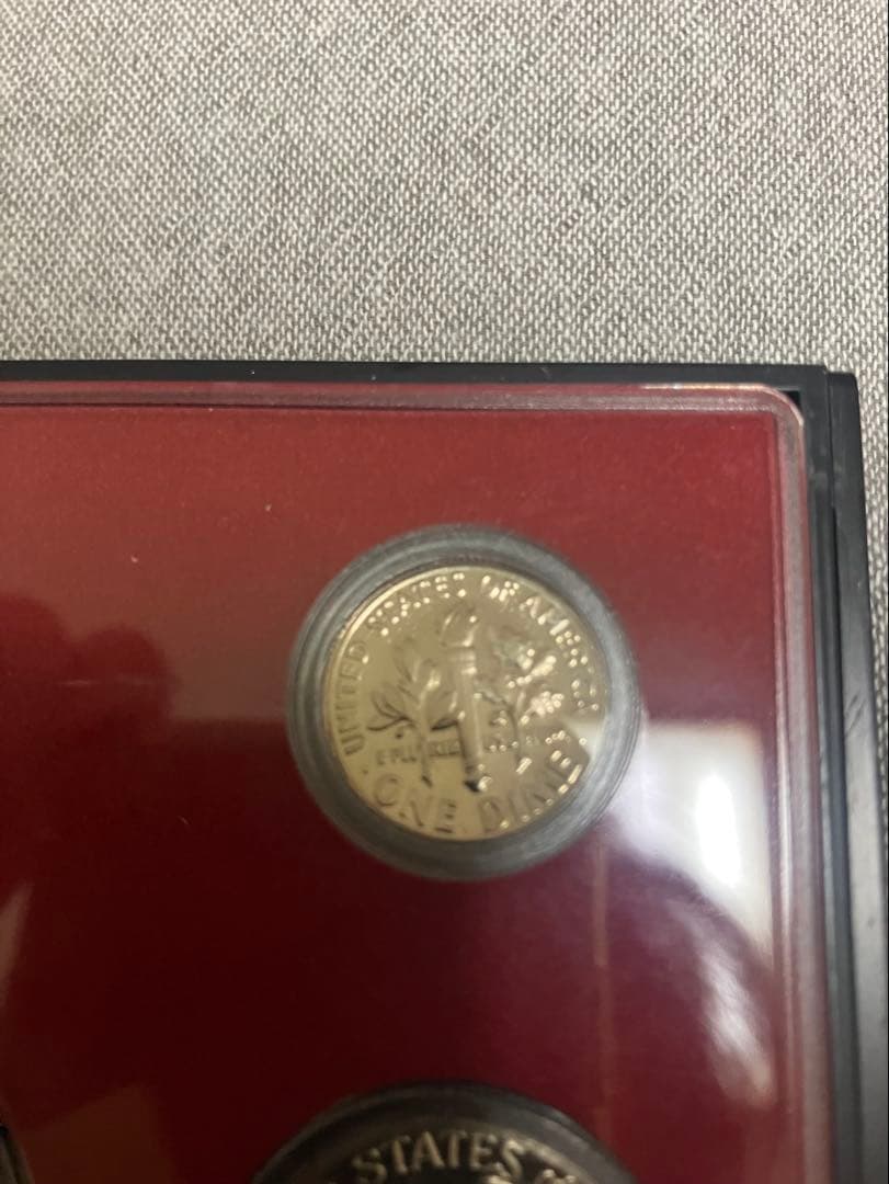 1975年 アメリカ建国200年記念硬貨入り。アメリカ・プルーフ貨幣セット