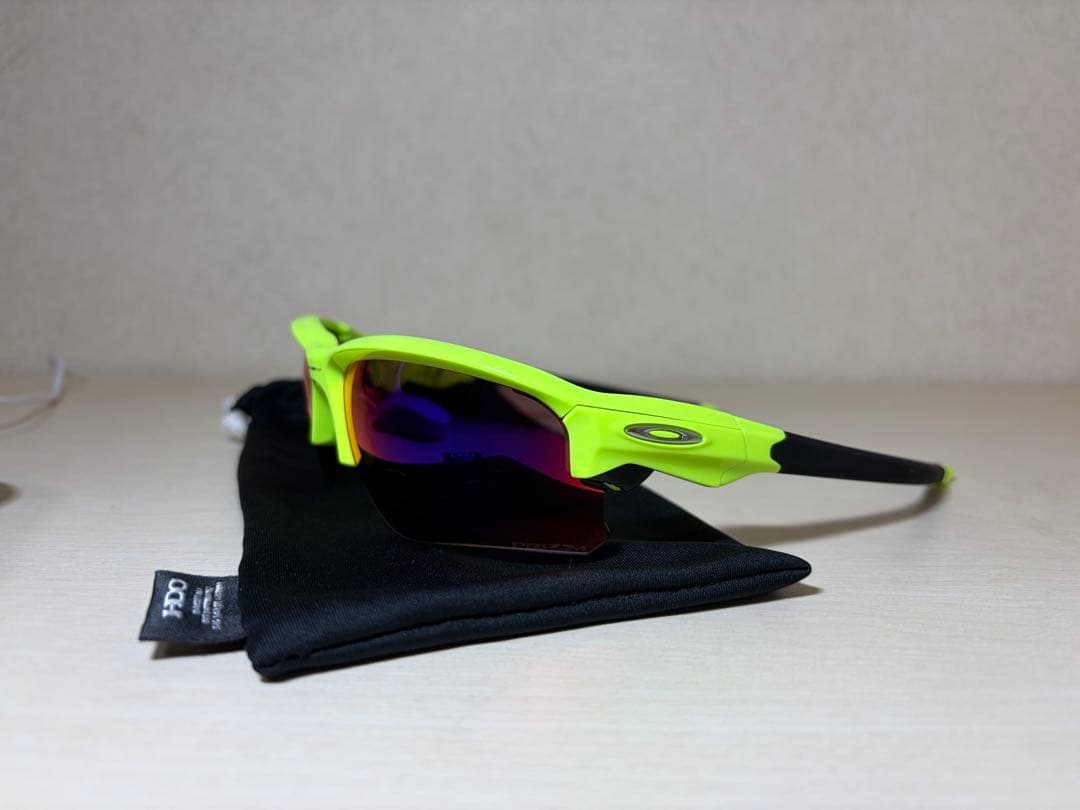 Oakley（オークリー） スポーツサングラス 蛍光グリーン