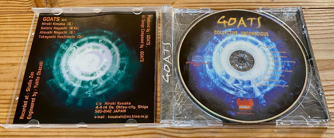 GOATS Breath Collective Unconscious CD2枚