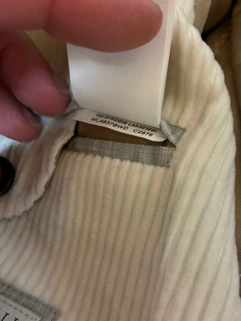 Brunello Cucinelli コーデュロイジャケット