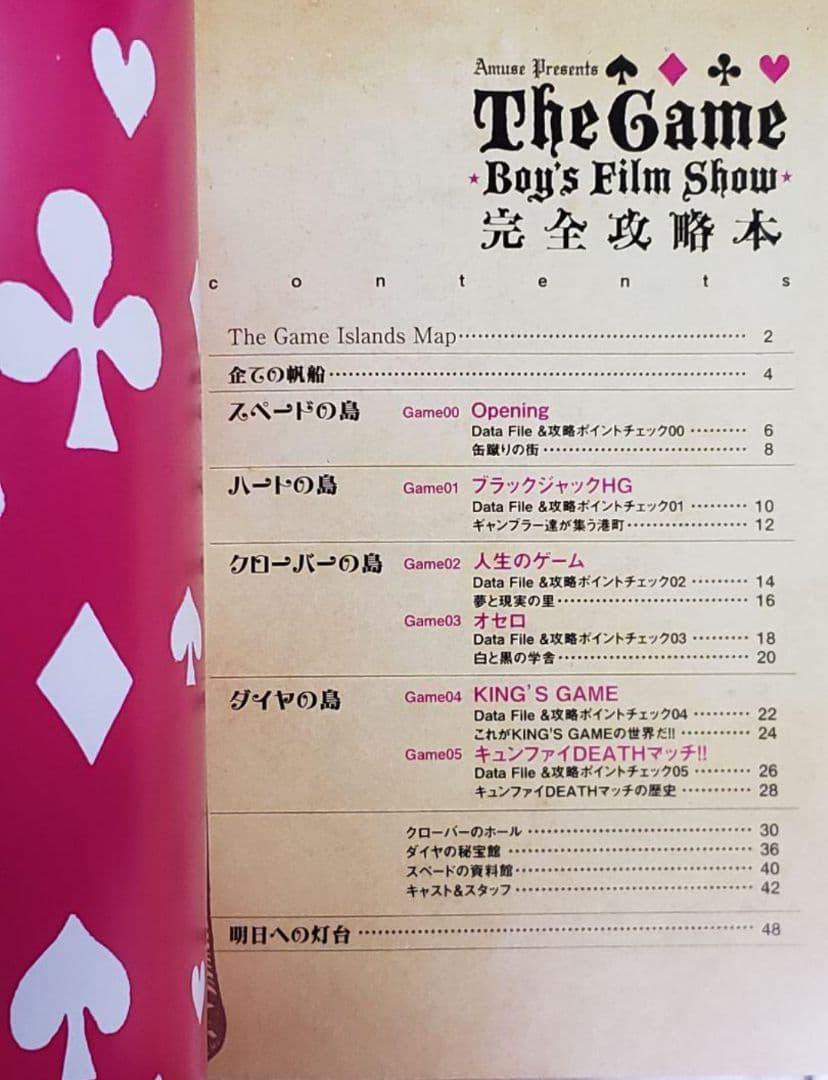 ◇美品　The Game〜Boy's Film Show