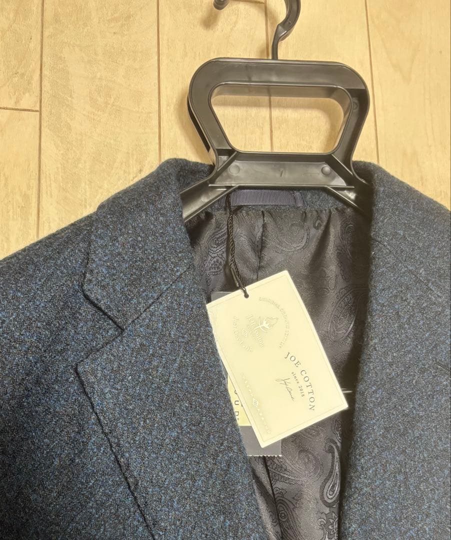 JOSEPH ABBOUD ネイビー テーラードジャケット LL