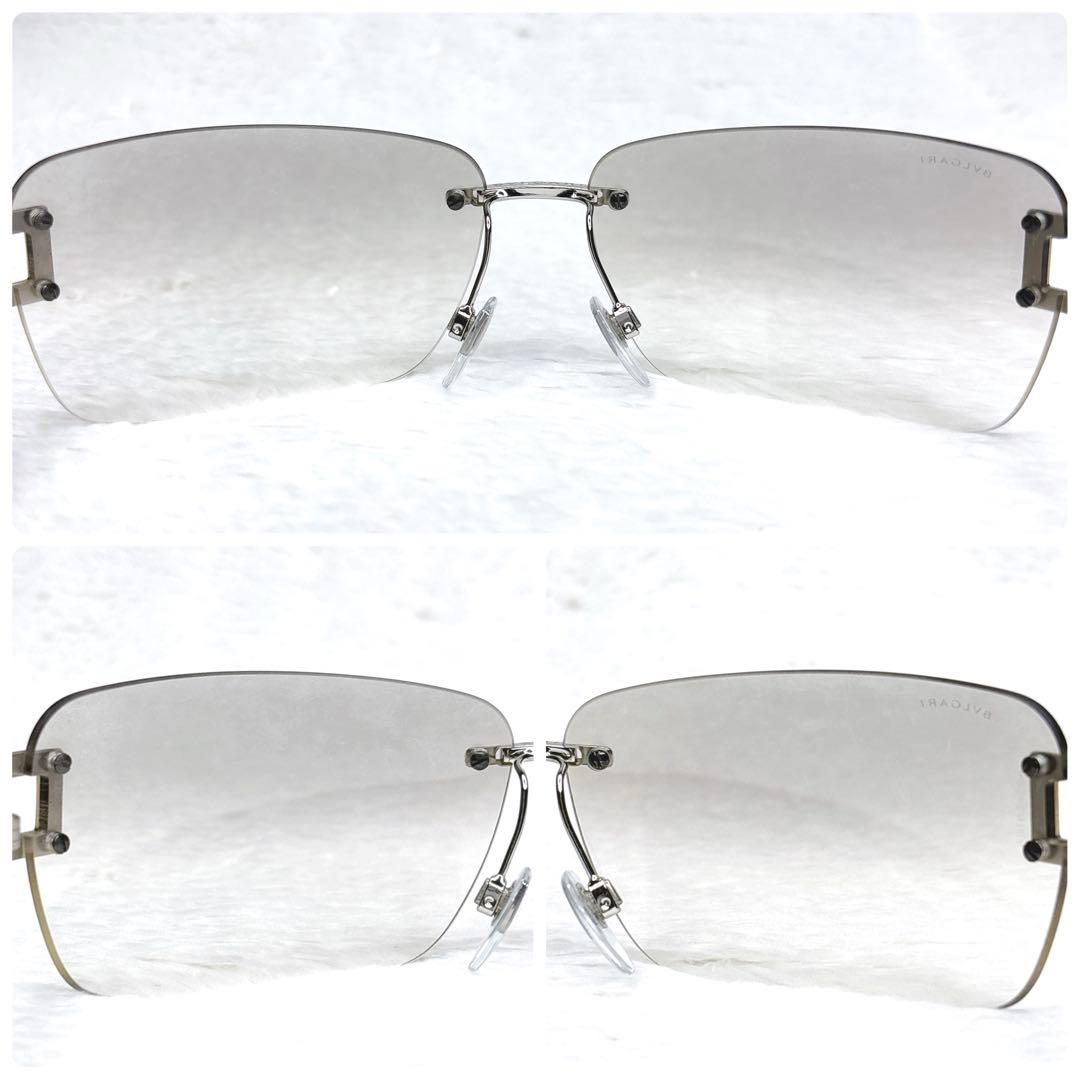 小物 BVLGARI Rimless Sunglasses l Frame