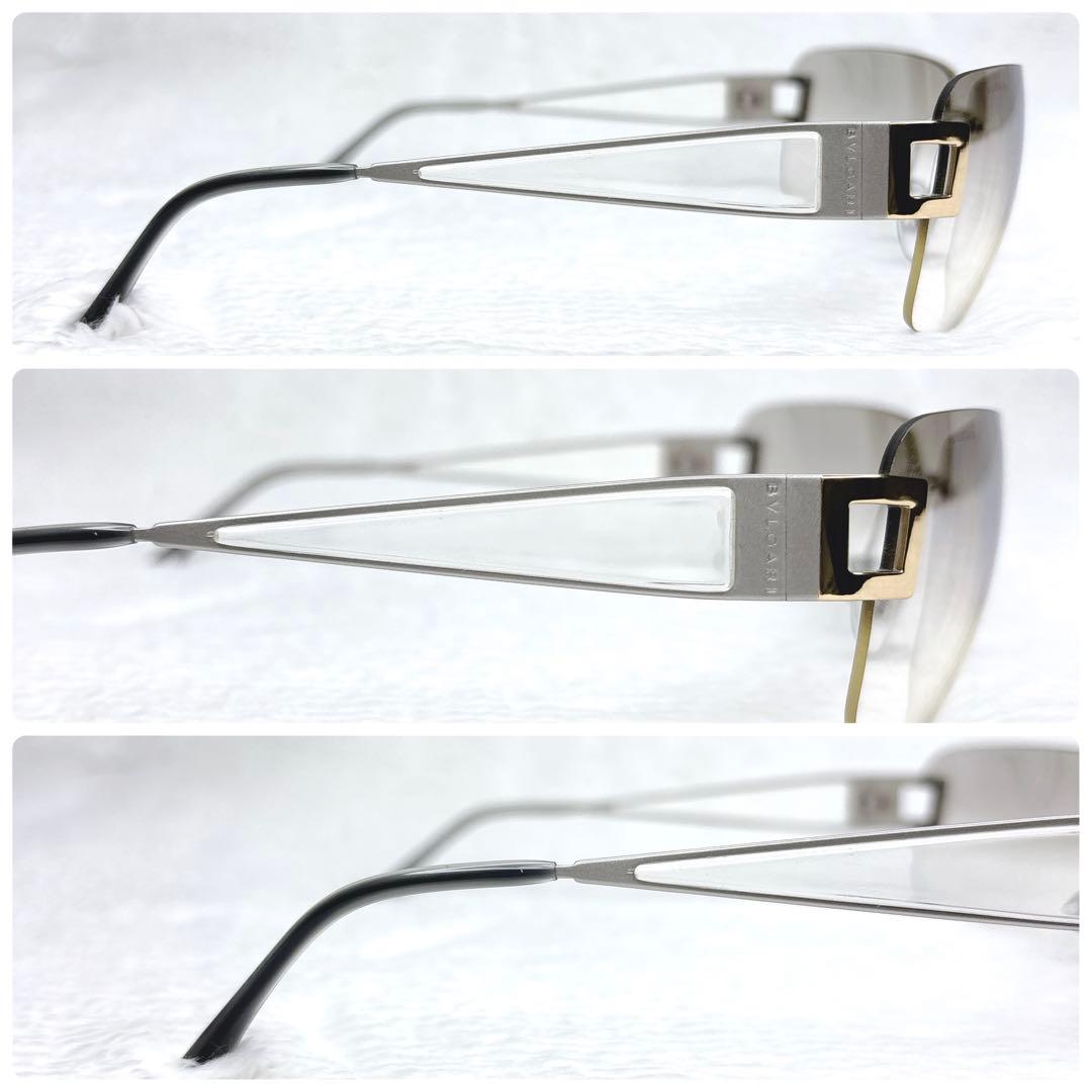 小物 BVLGARI Rimless Sunglasses l Frame
