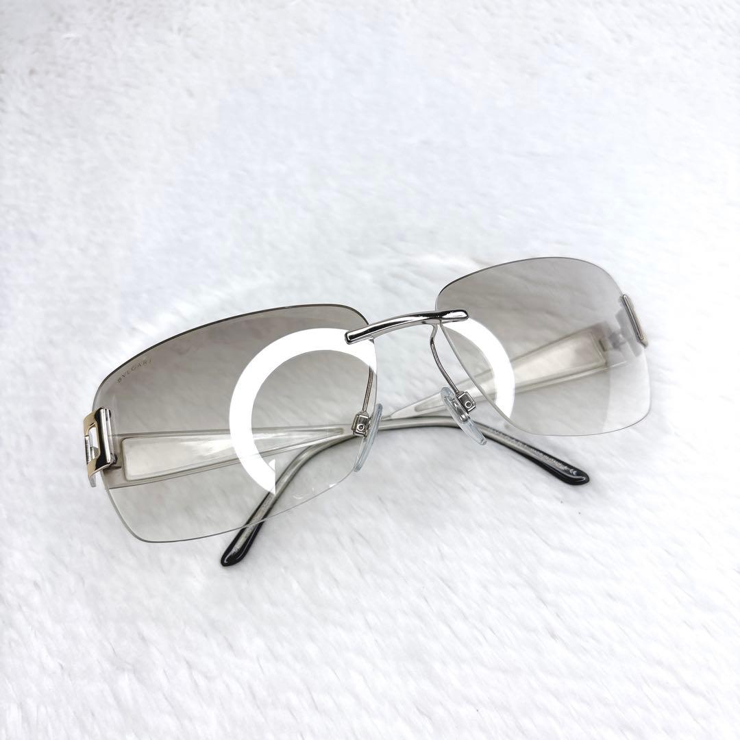 小物 BVLGARI Rimless Sunglasses l Frame