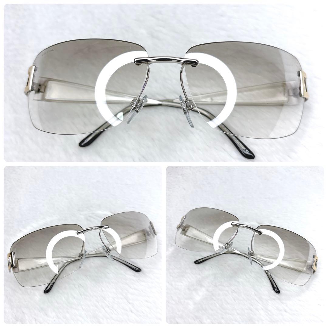 小物 BVLGARI Rimless Sunglasses l Frame