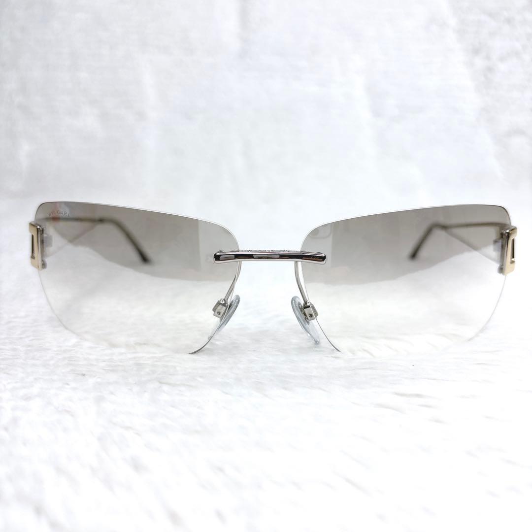 小物 BVLGARI Rimless Sunglasses l Frame