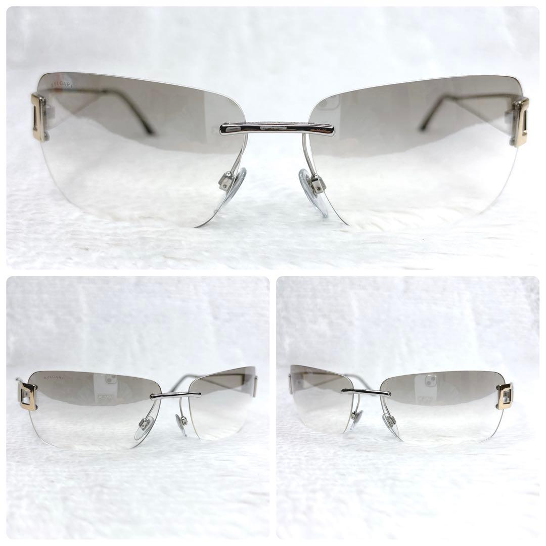 小物 BVLGARI Rimless Sunglasses l Frame