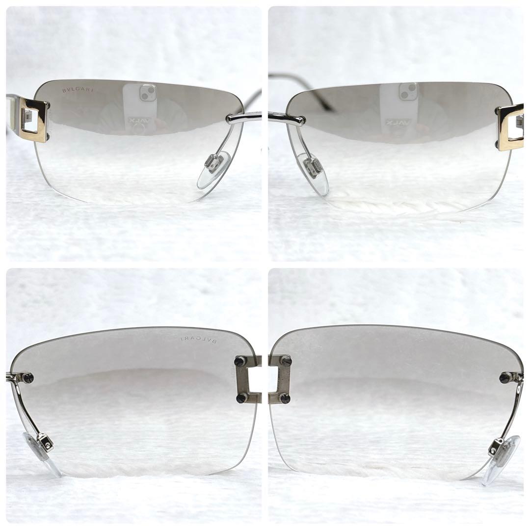 小物 BVLGARI Rimless Sunglasses l Frame