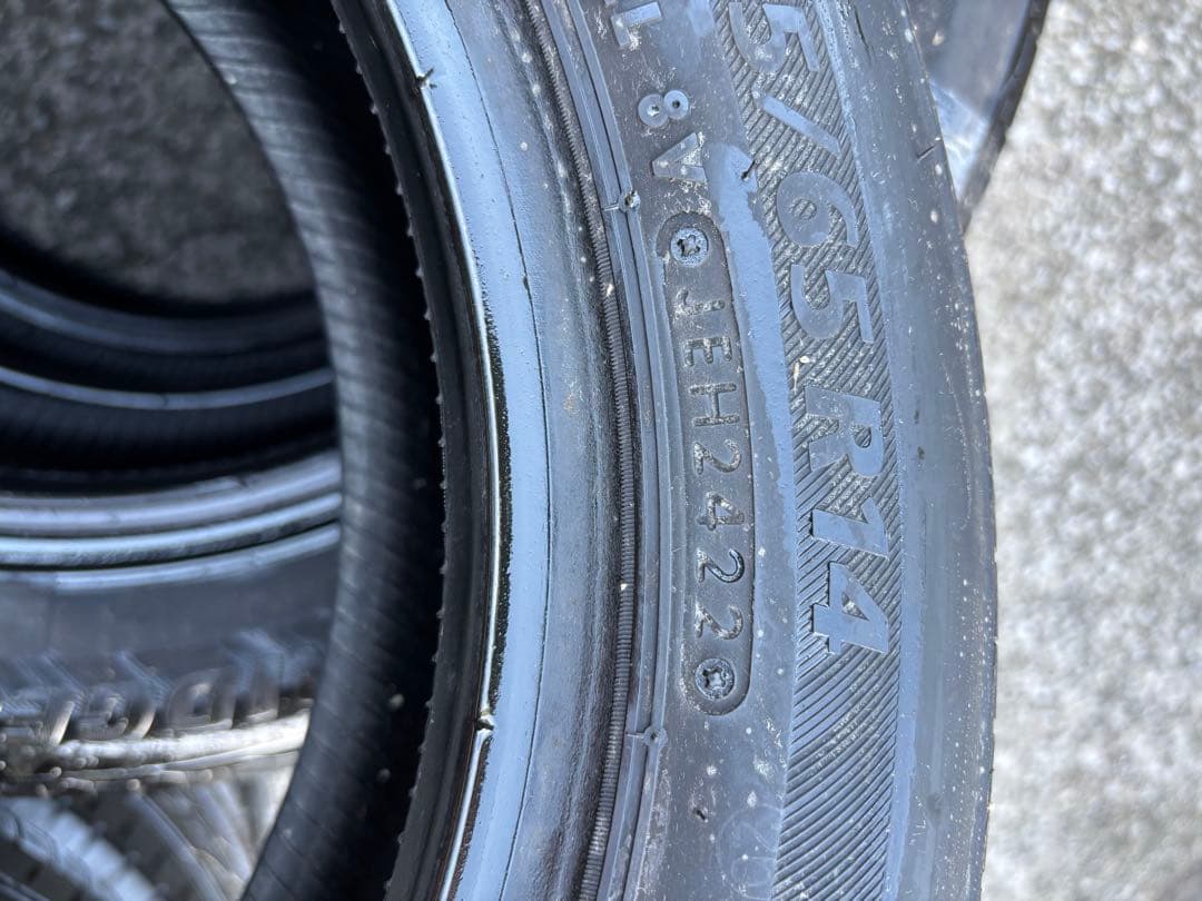 １４中古◾️ブリヂストン　ネクストリー　155/65R14 サマータイヤ4本セット