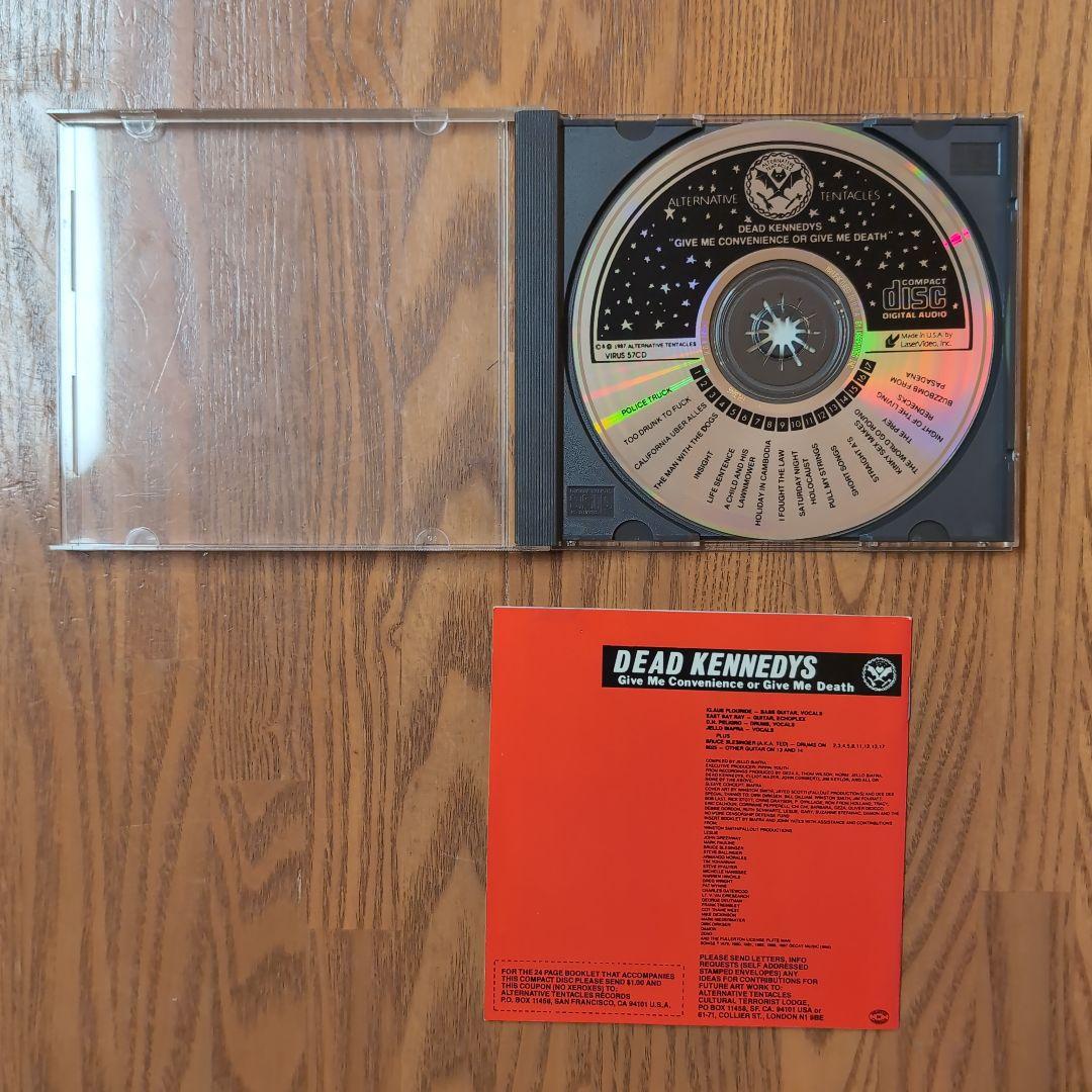 洋楽 DEAD KENNEDYS / GIVE ME CONVENIENCE OR