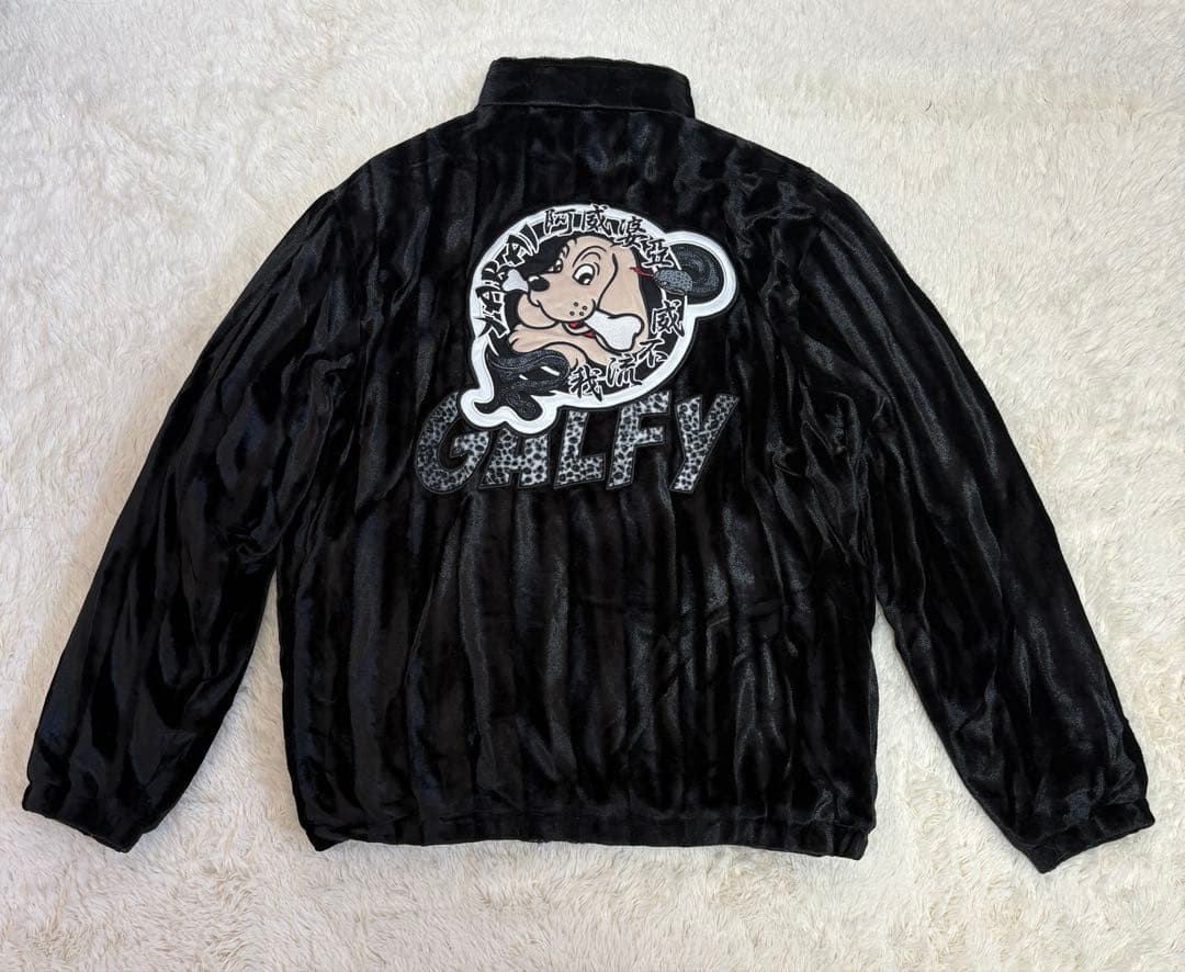 【未使用品】GALFY×AIVER　YABAI阿威婆亜ベルボアブルゾン