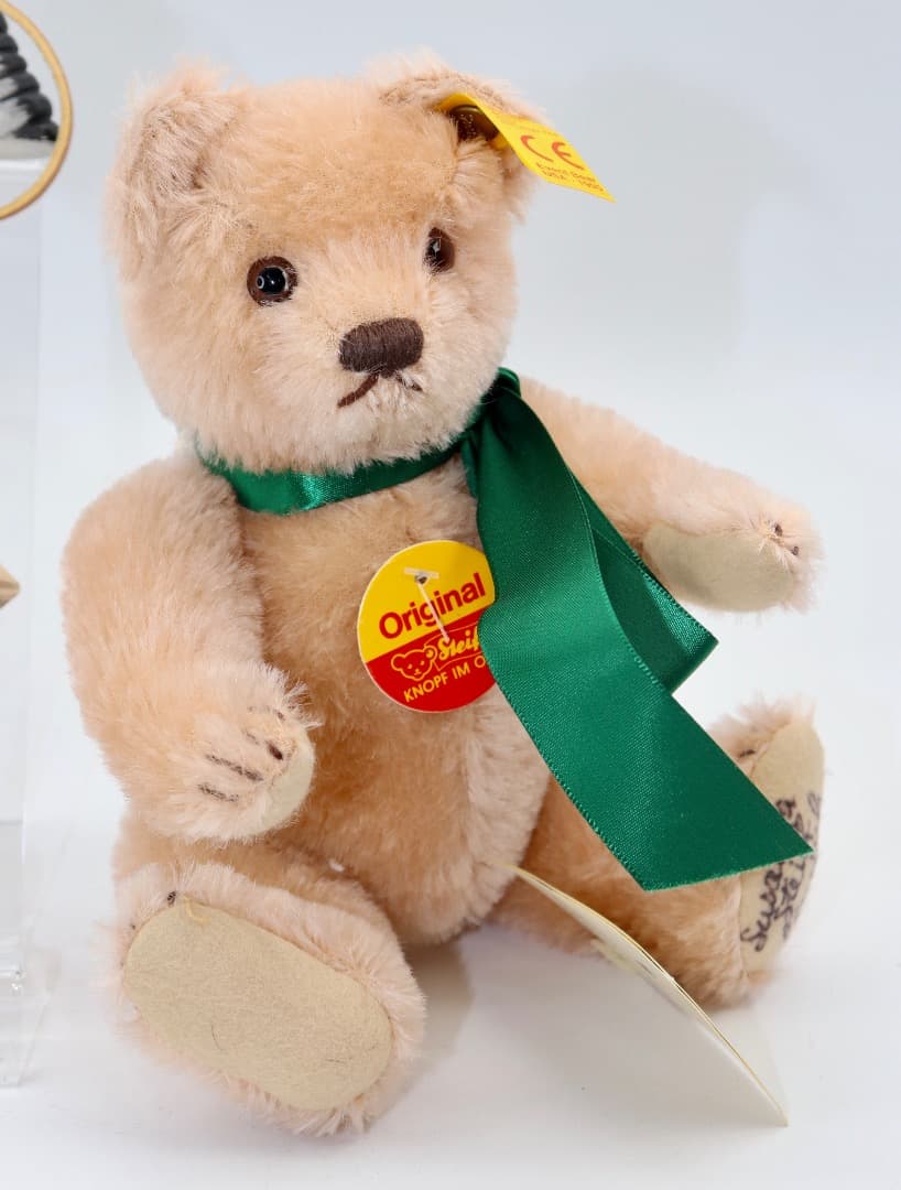 フォークアート サンタとBearaphernaliaハートボックス3点セット