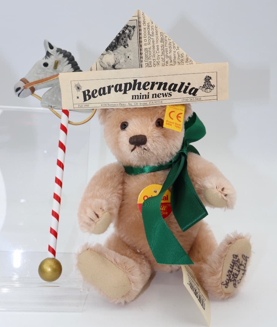 フォークアート サンタとBearaphernaliaハートボックス3点セット