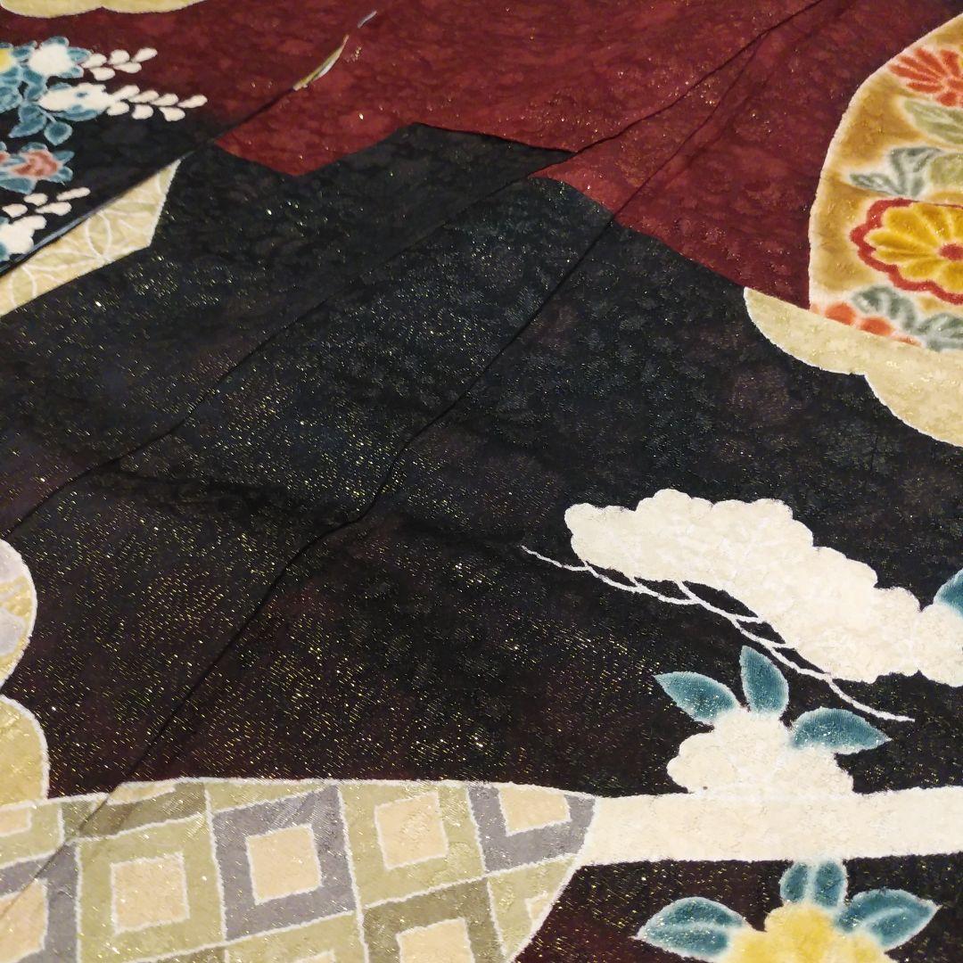 至極の逸品＆振袖＆極美品【正絹 和装小物 着物 振袖 留袖 和 訪問着 黒留袖】