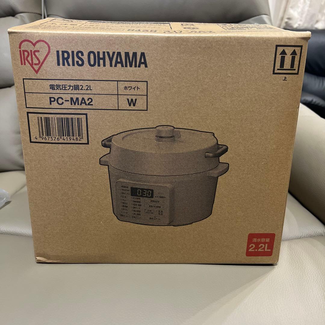 アイリスオーヤマ　電気圧力鍋　IRIS PC-MA2-W