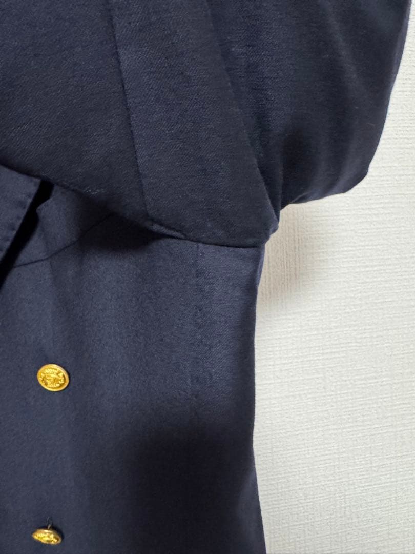 【美品】beamsF ringjacket製 ネイビー ダブルジャケット 46