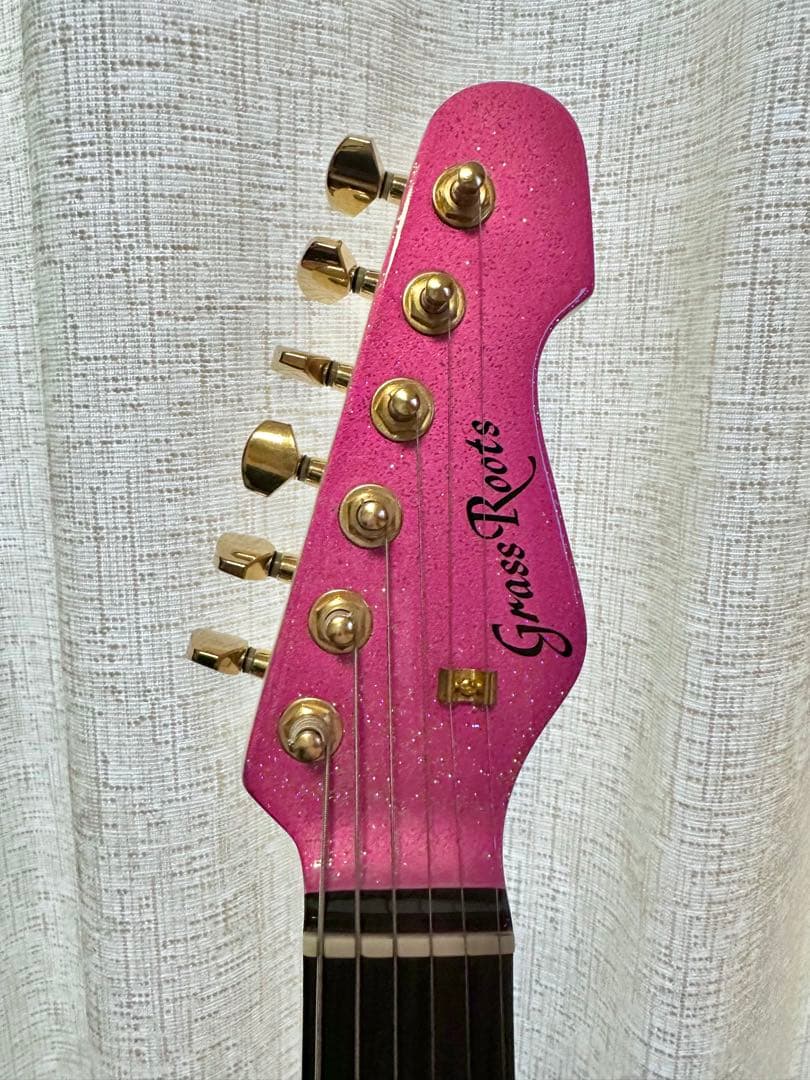 【超美品】G-SNAPPER-TO 大村孝佳ミニエレキギター 6弦Elixir弦