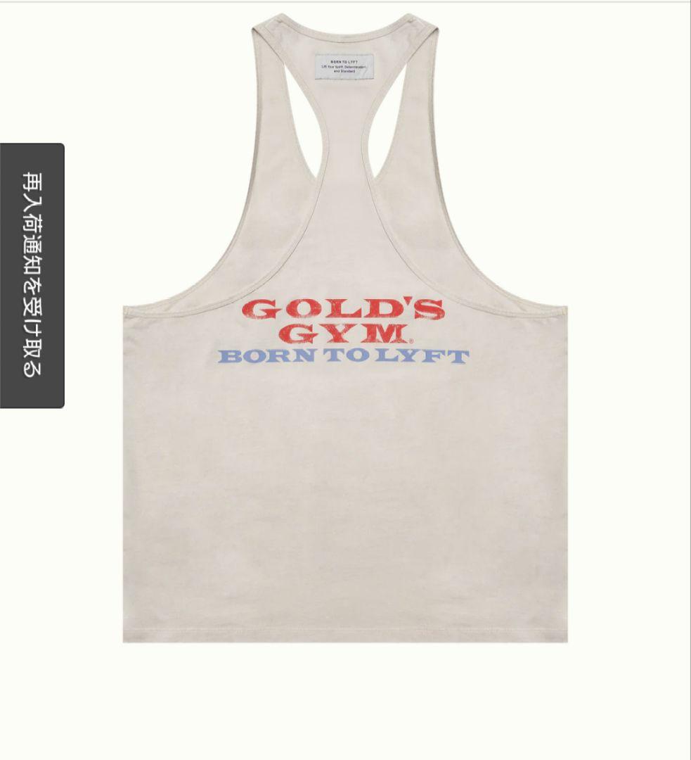 g*t様 LÝFT × GOLD'S Gym Vintage Logo Tank