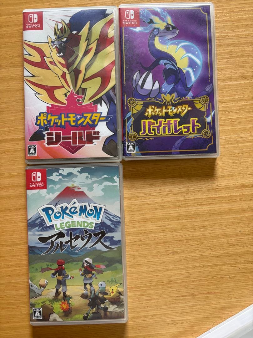ポケモンソフト4本セット