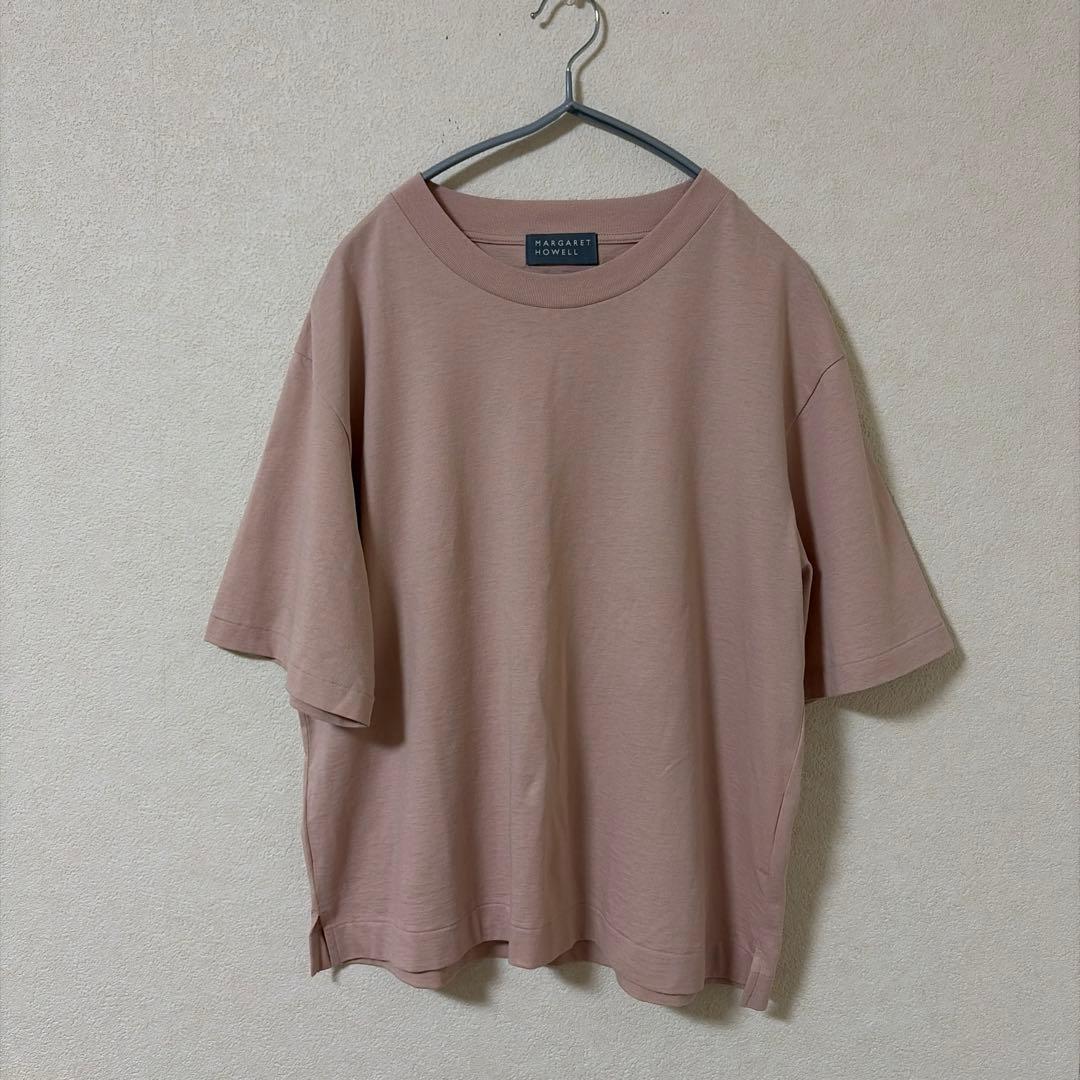 美品 マーガレットハウエルLIGHT DENSE COTTON JERSEY