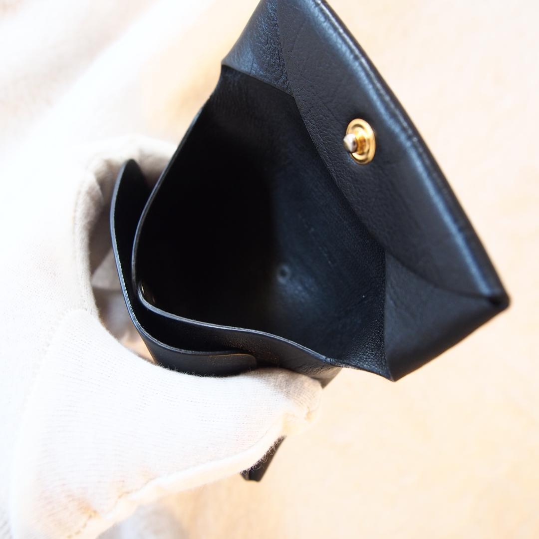 JIL SANDER ジルサンダー ケース カードケース ブラック レザー