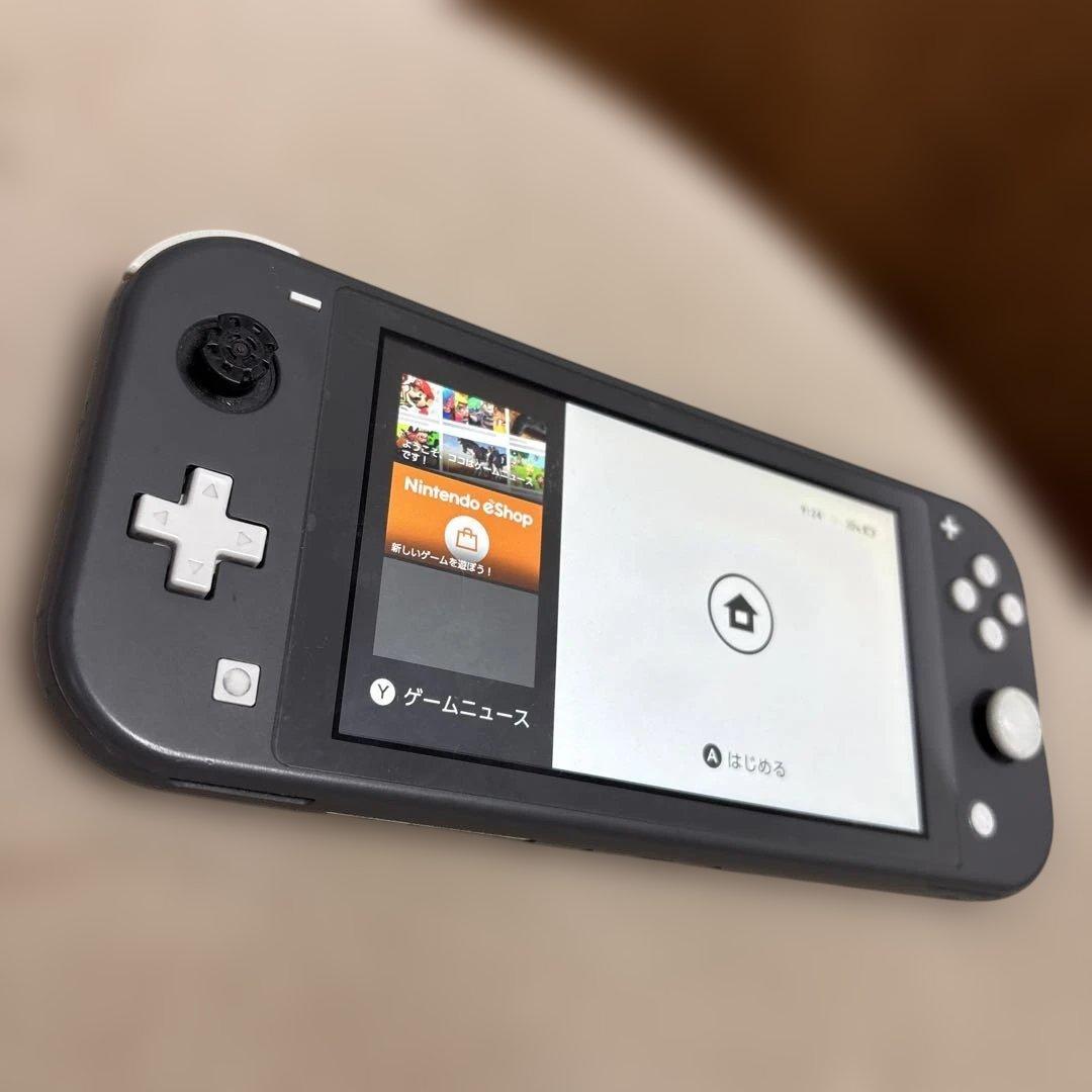 Nintendo Switch Lite グレー 本体　ジャンク