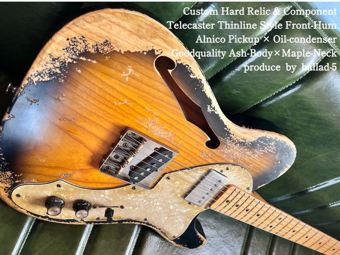 ハードレリックTelecasterThinline Style AshBody