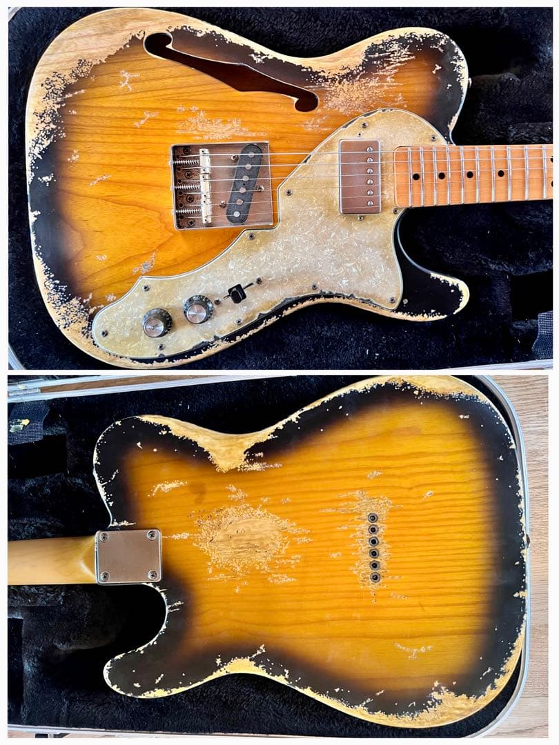 ハードレリックTelecasterThinline Style AshBody