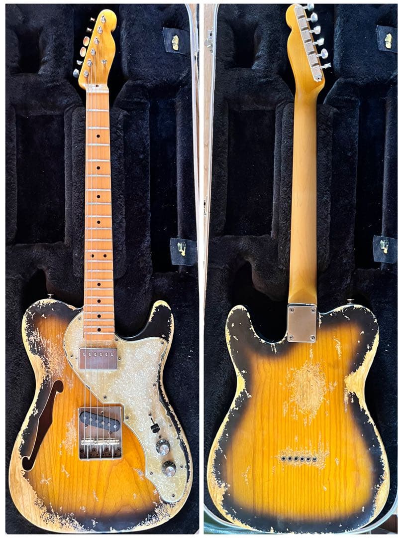 ハードレリックTelecasterThinline Style AshBody